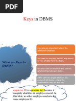 Lec 15 - Keys and Database Users