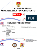 Central Communications and Emergency Response Center - Emmanuel Jaldon