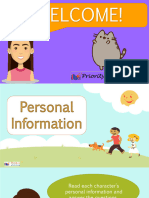 Personal Information