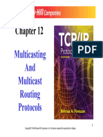 Ch12 Multicasting and Multicast Routing Protocols