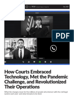 How Courts Embraced Technology
