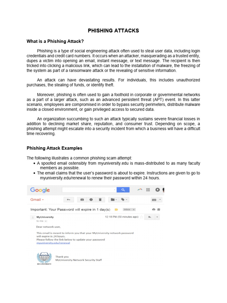 Understanding Phishing Attacks and Prevention | PDF | Phishing | Malware