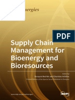 Supply Chain Management For Bioenergy and Bioresources