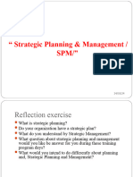 2.1 Strategic Planning