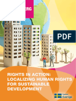 Human Rights in Action-Localizing Human Rights For Sustainable Development