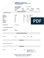 Paredes Quelal Gabriela Elizabeth Sanchez Barriga Denis Alejandro # Examen Cod. Paciente Edad Factura Sexo Referencia H. Clinica