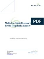 Multi Use Multi Revenue Networks For The Hospitality Industry