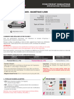 Spécifications Techniques - Magnétique 0,5Mm: Fiche Produit Signalétique