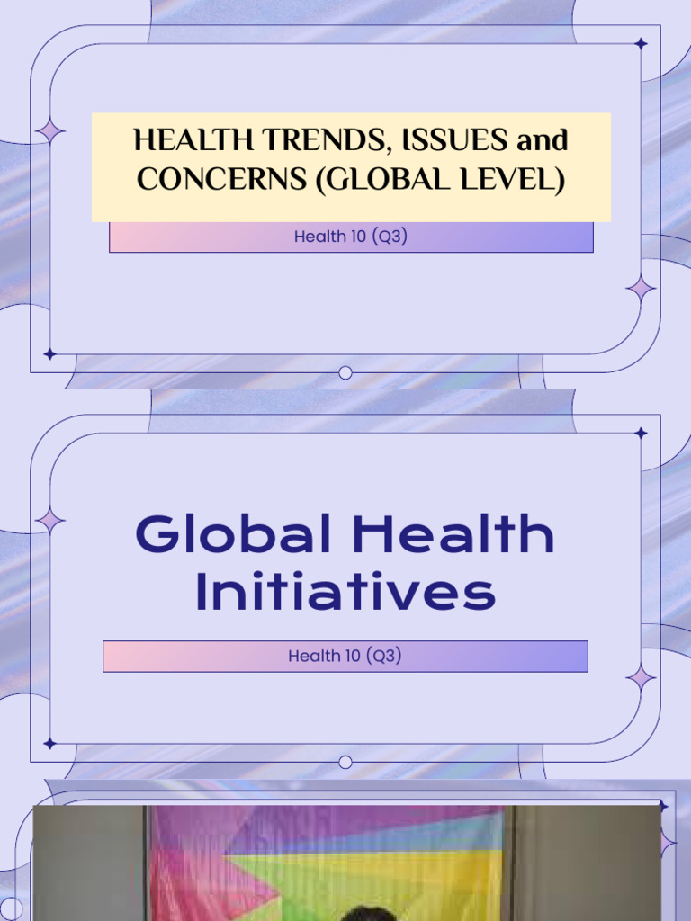 Global Health Initiatives (Q3) | PDF | Global Health | Public Health