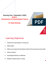 N106.3 - Introduction To Psychological Theory 2024