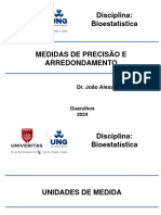 Aula Medidas de Precisão e Arredondamento