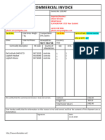 Luxoft Commercial Invoice Template - Johann Verryne