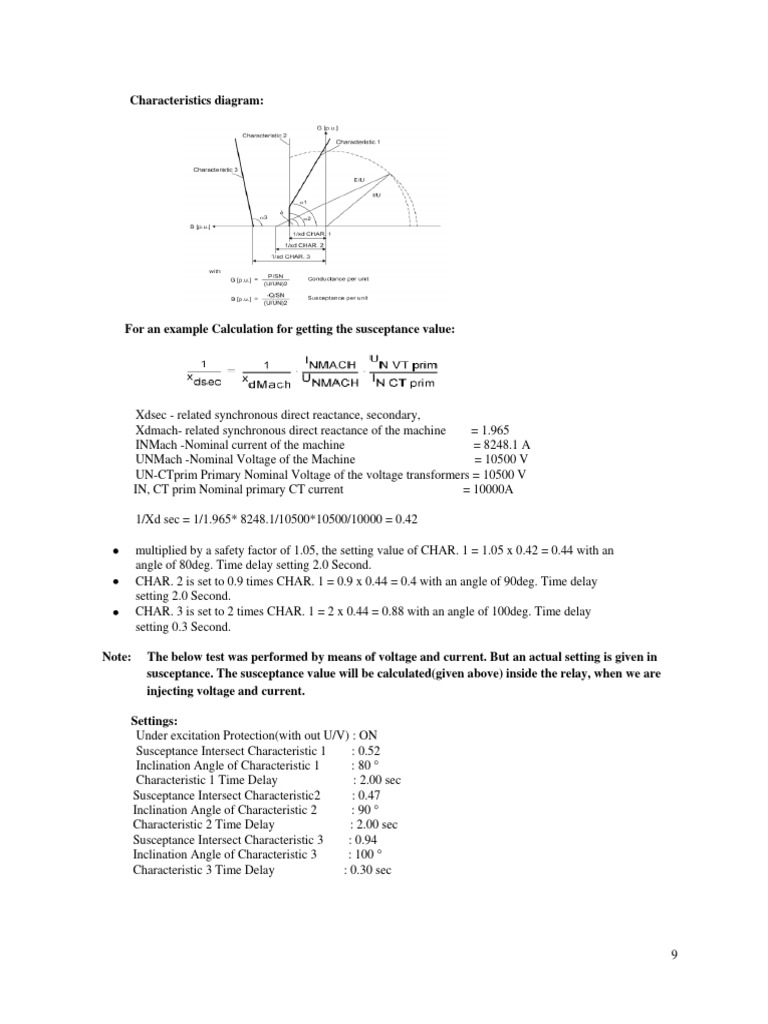 Generator Protection Functions And Test Methods Part 3 Pdf