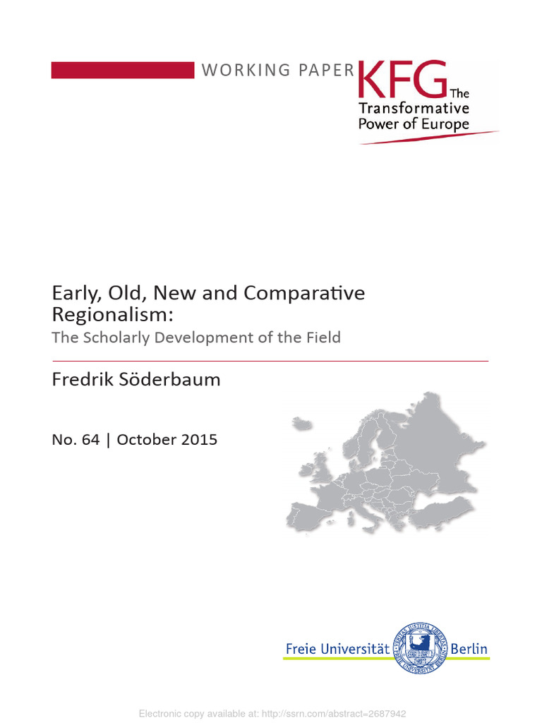 Soderbaum WP 2015 | PDF