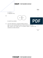 FOR TEACHERS’ USE ONLY - Chemistry Notes and Solutions