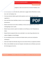 Satzbestimmung: Unterstreiche Alle Wörter, Die Zum Konzessivsatz Gehören