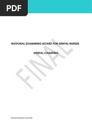Dental Charting V0.5 July 2020
