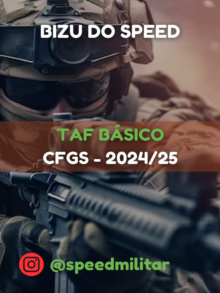 Desempenho no TAF Militar: Guia Rápido | PDF