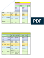 IX TIMETABLE FOR 18TH MARCH TO To 28TH MARCH