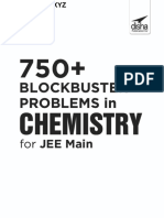 750+ Blockbuster Problems in Chemistry For JEE Main Disha Experts