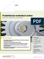 Produktkosten Methodisch Senken QFD