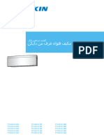 FTXJ-AB S W Installer Reference Guide 4PAR518023-12J Arabic