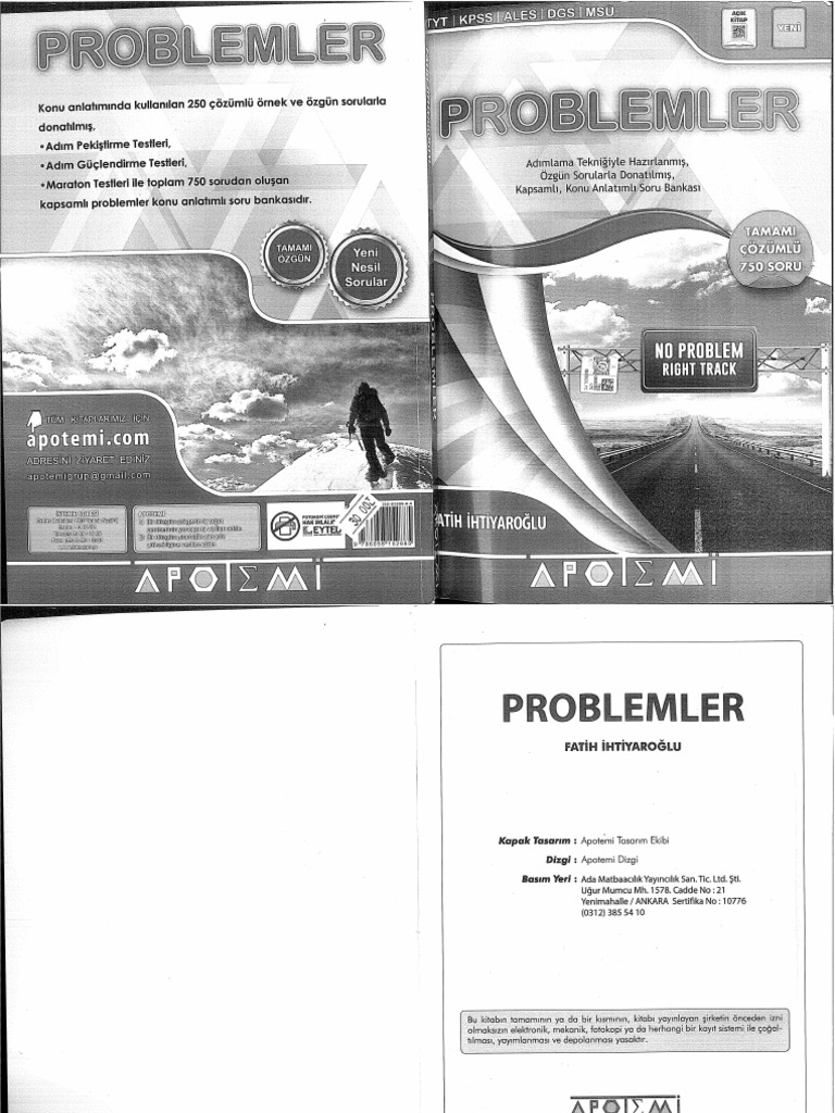 Apotemi̇ Problemler | PDF