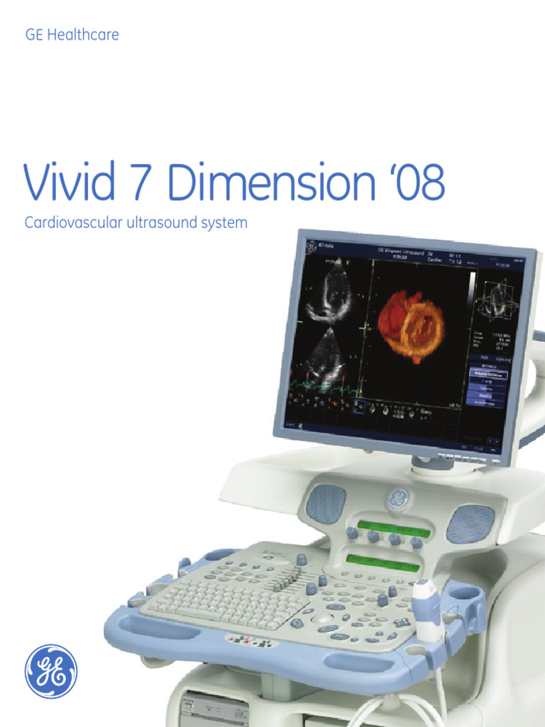 000002-1-Vivid 7 bt08 Brochur | PDF | Medical Imaging | Medical Ultrasound
