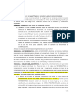 (Campero) Modelo de Compromiso de Venta Con Arras e Hipoteca