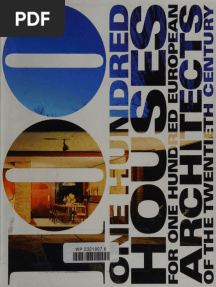 One Hundred Houses For One Hundred Architects