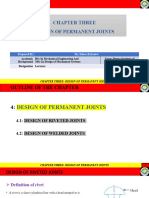 Chapter 4 (Design of Permanent Joints)
