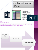 Using Basic Functions - Chap2