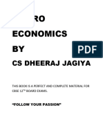 Economics Book Macro Economics by Dheeraj Jagiya