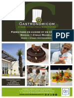 Brochure Ecole Gastronomique Cuisine Patisserie Gastronomicom 2020