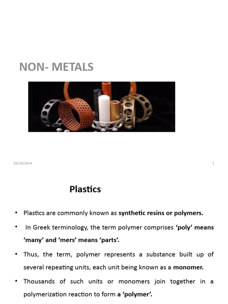 Understanding Plastics and Ceramics | PDF | Composite Material | Polymers
