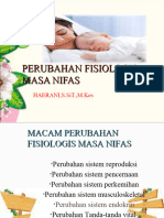 PERUBAHAN FISIOLOGI MASA NIFAS Pertemuan 2