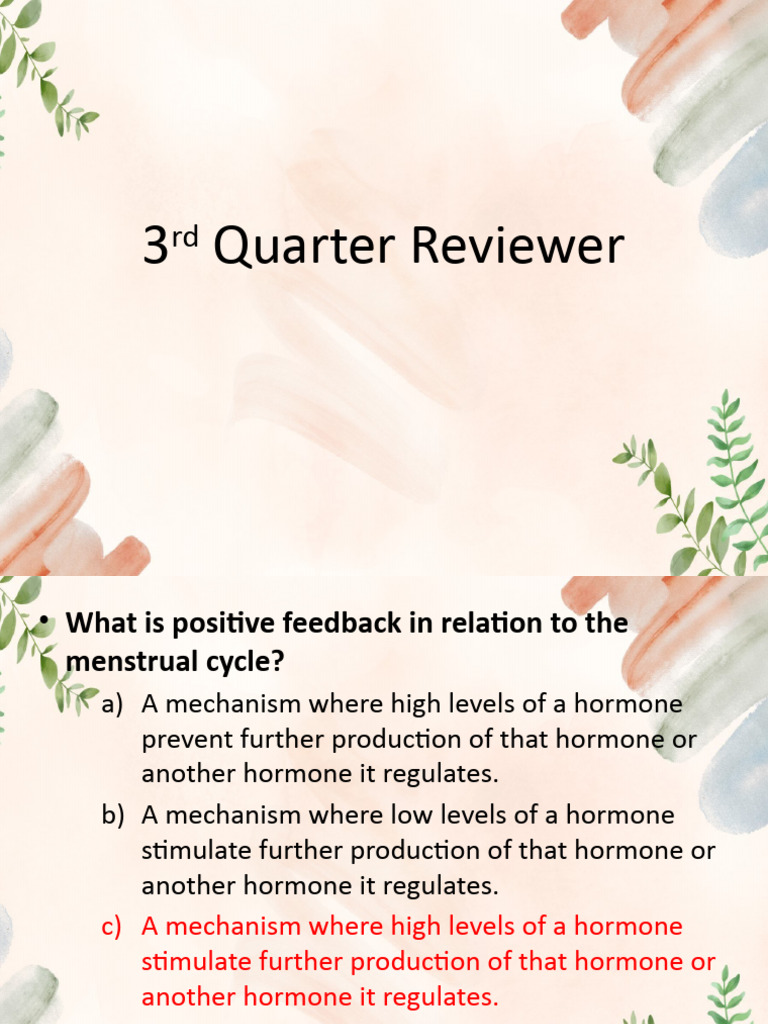 3rd Quarter Reviewer | PDF | Messenger Rna | Rna