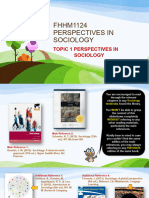 FHHM1124 Chpt 1 Perspectives in Sociology 副本