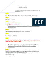 Learning Guide Unit 3 Written Assignment: Marginal Propensity To Consume Is 0.5