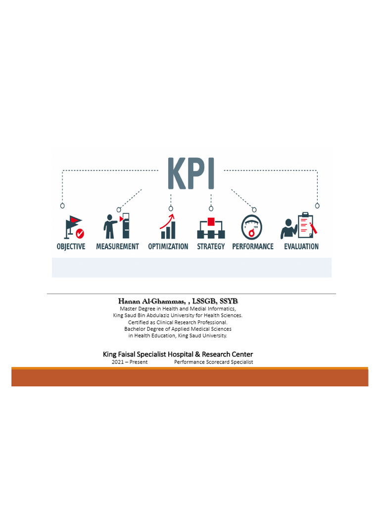 Clinical KPIs Workshop Overview | PDF | Performance Indicator | Medicine