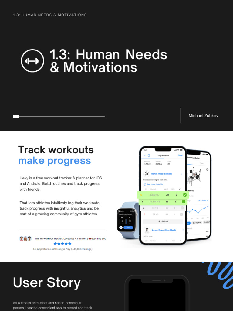 Human Needs in Fitness App Design | PDF | Mobile App | User Interface