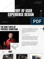 1.2 A History of User Experience Design