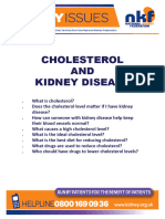 Cholesterol AND Kidney Disease