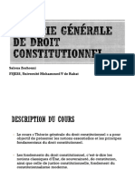 La Théorie Générale de Droit Constitutionnel - Pr. ZERHOUNI Saloua (Part 1)