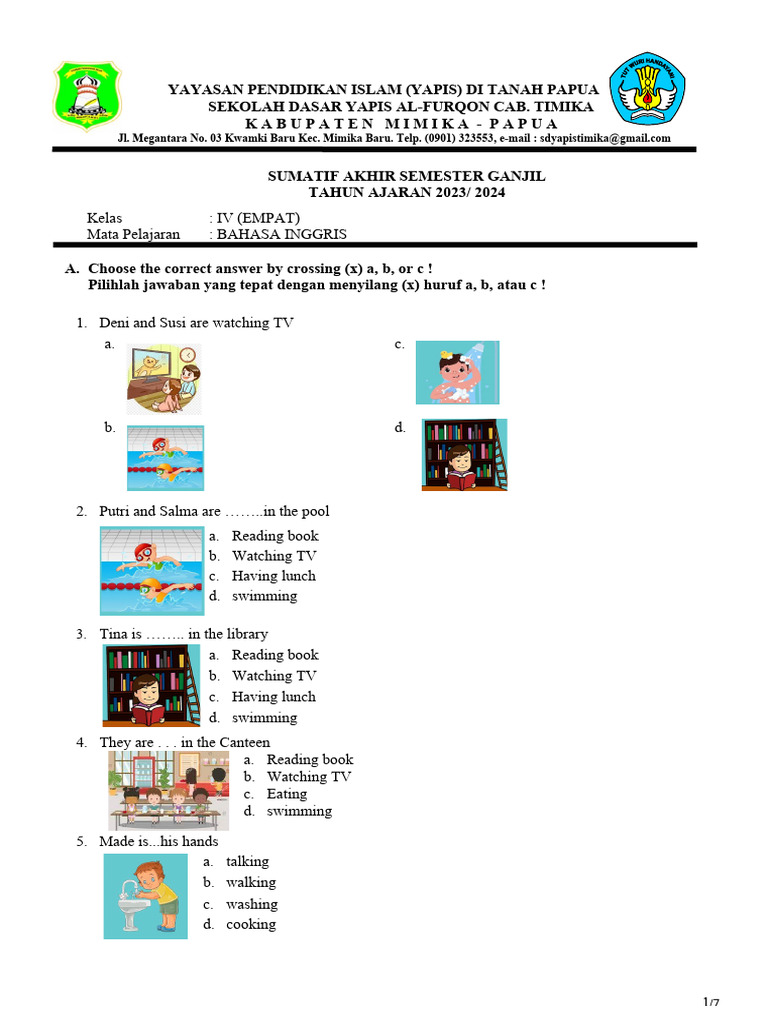 Pas 4 Ganjil Genap Pdf Language Arts Discipline