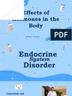 Effects of Hormones 4notes