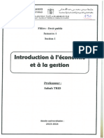 Cours Économie Et Gestion