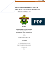 Prevalensi Kista Odontogenik Rongga Mulut Di Rumah Sakit Ibnu Sina Dan Rumah Sakit Sayang Rakyat PERIODE TAHUN 2011-2015