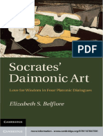 Belfiore, Elizabeth S._plato._socrates - Socrates' Daimonic Art_ Love for Wisdom in Four Platonic Dialogues-Cambridge University Press (2016)