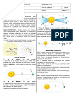 1ºs Anos-TD03 - Leis de Kepler